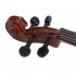  US Direct  Acoustic Violin Fiddle Basswood 4 4 Natural Color Violin   Case   Bow   Rosin natural color