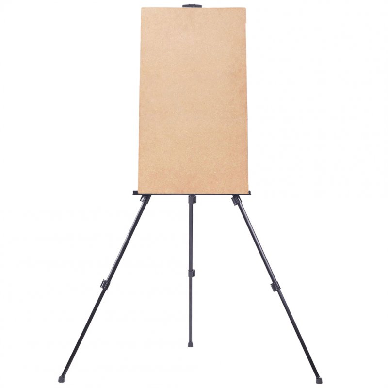 US Artist Iron Folding Easel with Carry Bag Portable Easel Black