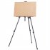  US Direct  Artist Iron Folding Easel With Carry Bag Portable Lightweight Easel For Drawing Sketching Painting Black