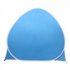 [US Direct] Automatic Beach Tent Pop Up Waterproof Breathable Sun Shelter Tent Fishing Tent Sun Umbrella 2-3 Person blue