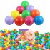  US Direct  Babrit Pack of 100 Phthalate Free BPA Free Crush Proof Plastic Ball Ocean Balls Pit Balls   6 Bright Colors