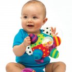 [US Direct] Baby Balls 0-1 Year Old Baby Toy Grab Ball Educational Toy Hand catching the ball
