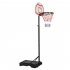  US Direct  Basketball  Stand LX B03 Portable Basketball Hoop For Portable And Removable