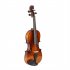  US Direct  Basswood 1 2 Acoustic Violin with Case Bow Rosin Inside Soft Box Natural Violin Musical Instruments Natural color