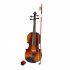  US Direct  Basswood 1 2 Acoustic Violin with Case Bow Rosin Inside Soft Box Natural Violin Musical Instruments Natural color