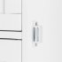  US Direct  Bathroom Cabinet With 4 Drawers 1 Door Waterproof Space saving Long Service Life Storage Cabinet White