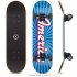  US Direct  Beginner Maple Skateboard Ray Flag Pattern 7 Layer Canadian Maple Standard And Tricks Complete Skateboards For Kids blue
