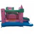  US Direct  Bounce House Inflatable Bouncer With Air Blower Family Backyard Bouncy  Castle Idea For Kids pink