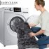  US Direct  CAROMIO Sherpa Fleece Soft Plush Jacquard Fluffy Throw Blanket   Grey