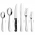  US Direct  CIBEAT 24 Piece S592 Stainless Steel Silverware Set with Steak Knives