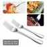  US Direct  CIBEAT 36 Piece S592 Stainless Steel Silverware Set with Steak Knives