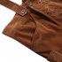  US Direct  CLEARLOVE Men s Stylish Embroidery Strap Pants Vintage Faux Fleece Party Dress Pants for Oktoberfest Khaki S