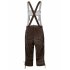  US Direct  CLEARLOVE Men s Stylish Embroidery Strap Pants Vintage Faux Fleece Party Dress Pants for Oktoberfest Khaki S