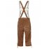  US Direct  CLEARLOVE Men s Stylish Embroidery Strap Pants Vintage Faux Fleece Party Dress Pants for Oktoberfest Black S