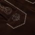  US Direct  CLEARLOVE Men s Stylish Embroidery Strap Pants Vintage Faux Fleece Party Dress Pants for Oktoberfest Dark Coffee XL