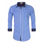 US CLEARLOVE Men Mosaic Plaid Shirt Upgraded Classic for Beer Festival