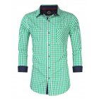 US CLEARLOVE  Men Classic Mosaic Plaid Shirt For Beer Festival