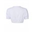 US Direct  CLEARLOVE Women s Bavarian Oktoberfest Traditional Dirndl Blouse Beer Garden Drawstring Crop Top white M
