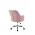 US Direct  COOLMORE Linen Swivel Shell Chair for Living Room  Modern Leisure Arm Chair  Office chair   Pink  Linen