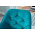  US Direct  COOLMORE Velvet Swivel Shell Chair for Living Room  Modern Leisure Arm Chair  Office chair Light Blue  Velvet