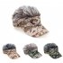  US Direct  Camouflage Baseball Cap Show Wigs Caps Sunshade Hip Hop Hat Army green camouflage gray wig adjustable