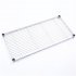 US Direct  Carbon Steel 5 Layer Storage  Rack Assembled Metal Shelving Rack For Kitchen Bedroom Silver gray