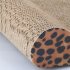  US Direct  Cat  Scratching  Board  Toy Thick Corrugated Paper Grinding Claw Plate With Catnip tan