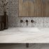  US Direct  Ceramic Rectangular  Undermount White Bathroom  Sink Art Basin