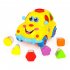  US Direct  Children Battery Operated Intelligent Fruit Blocks Car Toy  Bump and Go Action  Light and Music