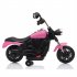  US Direct  Children Electric Motorcycle With Auxiliary Wheel Single Drive 6v 4 5ah Electric Motorcycle Toy With Led Headlights pink