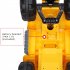  US Direct  Children Excavator Toy Car With 2pcs Plastic Artificial Stones 1pc Safety Helmet Without Power Yellow
