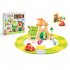  US Direct  Children Mushroom House Design Toy Educational Scene Track Toy