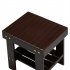  US Direct  Children  Stool Bamboo Step Stool For Kids Household Seat Furniture Accessories Coffee