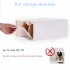 US Direct  Clear Shoe Storage Box Stackable Transparent Large Capacity Space Saving Sneaker Shoe Organizer Containers 12pcs