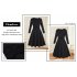  US Direct  Clearlove Women s Long Sleeve Lace Stitching Cocktail Party Ball Gown Club Evening Wedding Dress
