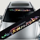US Colorful Reflective Decoration <span style='color:#F7840C'>Decals</span> <span style='color:#F7840C'>Car</span> <span style='color:#F7840C'>Stickers</span> Styling Front Windshield <span style='color:#F7840C'>Decal</span> <span style='color:#F7840C'>Sticker</span> style 1
