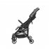  US Direct  Convenience Lightweight Stroller With Aluminum Frame Large Seat Area Infant Stroller For Travel black