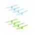  US Direct  Coolplay 40pcs Cheerson CX 10 Propellers Rotor Spare Parts for RC UFO Quadcopter 5 color