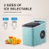  US Direct  Countertop Ice Maker Machine  Portable Compact Automatic Ice Maker with Scoop and Basket  Perfect for Home Kitchen Office Bar Mixed Drinks