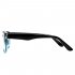  US Direct  Cyxus Anti Blue Light Computer Glasses for Blocking UV Eye Strain Headache  Reading Eyewear  8065T01  Bright Black  Block Droplets Black Blue M