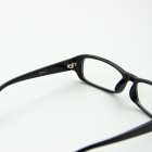 [US Direct] Cyxus Anti Blue Light Computer Glasses for Blocking UV Eye Strain Headache, Reading Eyewear (8065T01, Bright Black) Block Droplets Bright Black_M