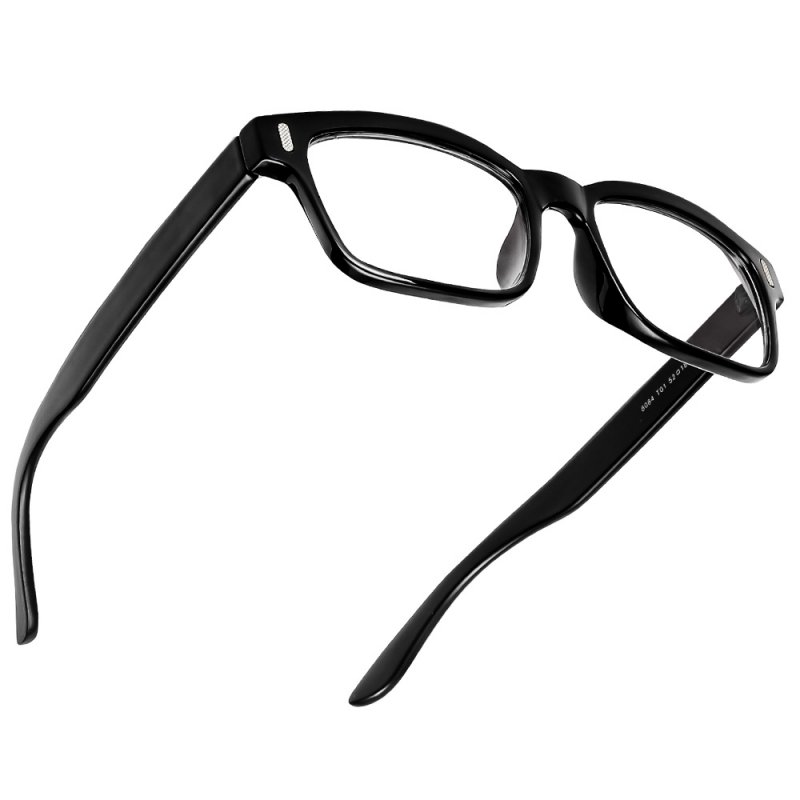 US Cyxus Blue Light Blocking [Lightweight TR90] Glasses Anti Eye Strain Headache Computer Eyewear, Unisex (8323T01, Black) Block Droplets Black_M