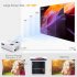  US Direct  DBPOWER L21 LCD Video Projector with Carrying Case  6000L 1080P Supported Full HD Projector Mini Movie Projector with HDMIx2 USBx2  Compatible with 