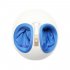  US Direct  DSSTYLES 1 Set Smart Sole Airbag Heating Massager Pedicure Machine Blue