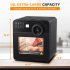  US Direct  Digital Fryer Oven Toaster 16 Cooking Modes Adjustable Extra Large Capacity Oil less Convection Oven black