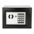  US Direct  Digital Security Safe Box For Household Office Hotel Large Electronic Password Key Safes silver Gray