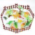  US Direct  Dinosaur Egg Digging Set Easter Archaeology Science STEM Gift Kids Educational Toys Set Multicolor