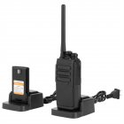  US Direct  Dmr v1 Digital Walkie talkie 5W 1800mAh UHF Full section Integrated Charging Detachable Antenna Walkie talkie US Plug black