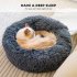  US Direct  Donut Calming Dog  Beds For Small Medium Large Dogs Cats Fluffy Warming Washable Pet Bed 40CM