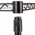  US Direct  Double layer Mesh Garment  Rack Hanger With Garment Rack With Upper And Lower Hanging Rods Black dusting